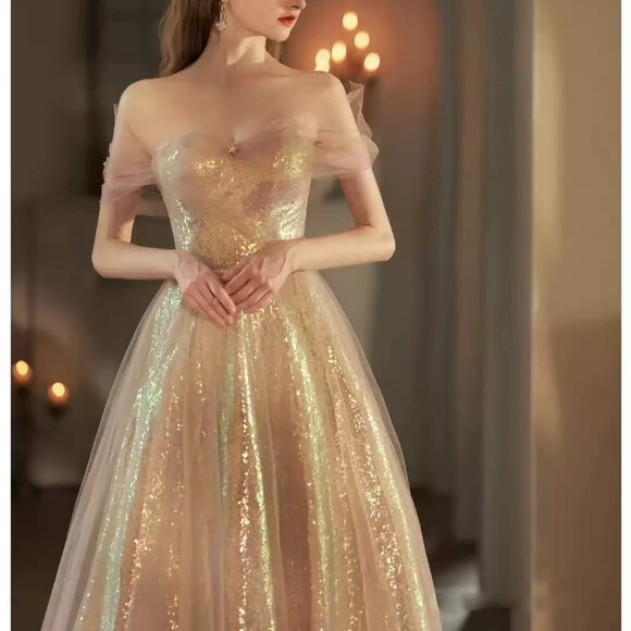 Dreamy Fairycore Tulle Ballgown Dress - Picture 2 of 5